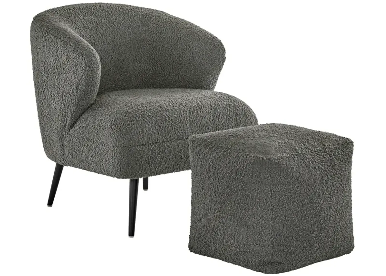 Zuri Chair and Ottoman