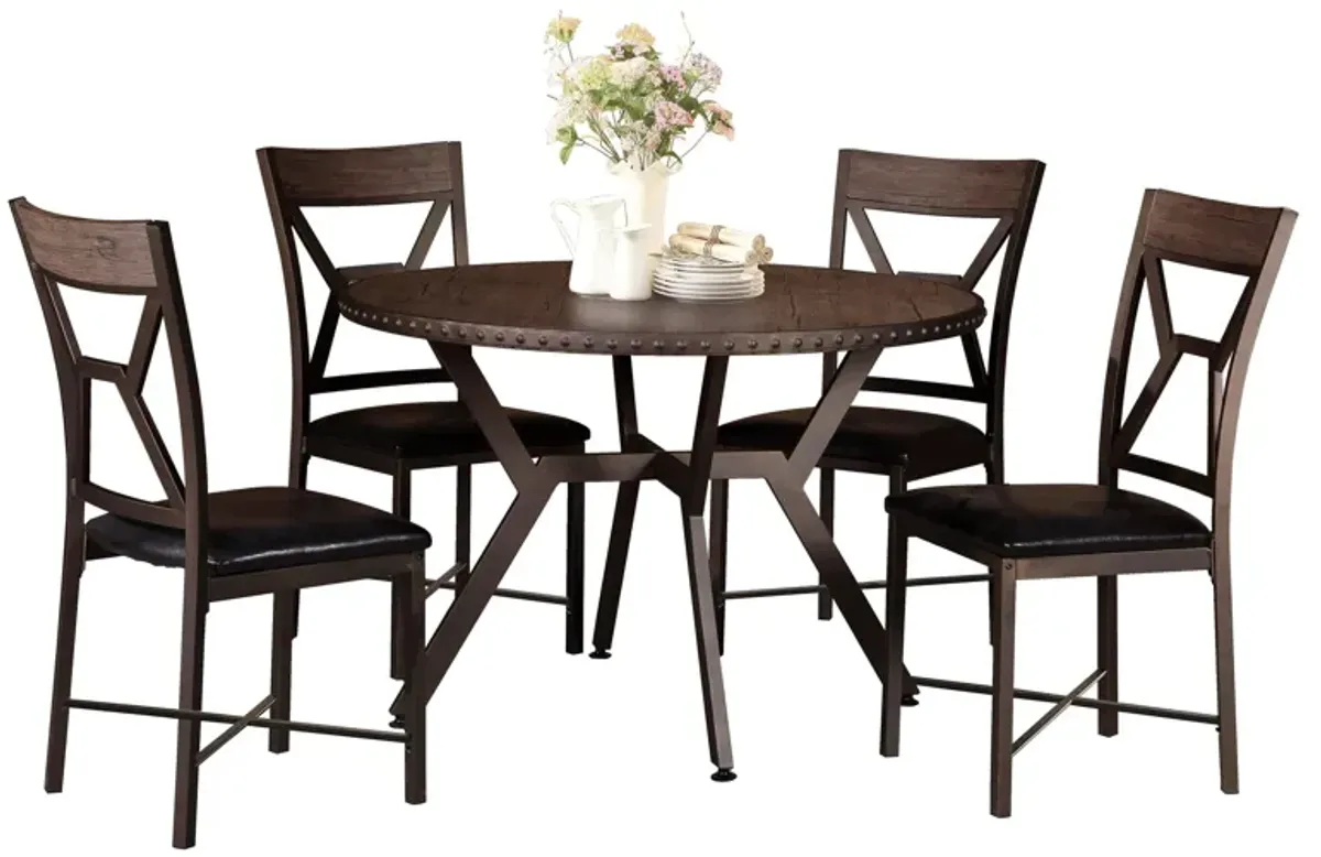 Titanic Furniture Catania 5 Piece Dining Set