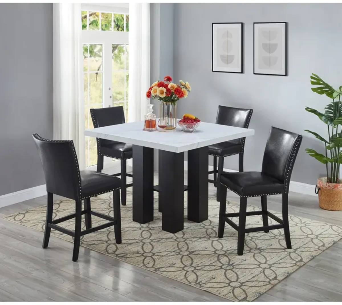 Granada 5 Piece Counter Dining Set