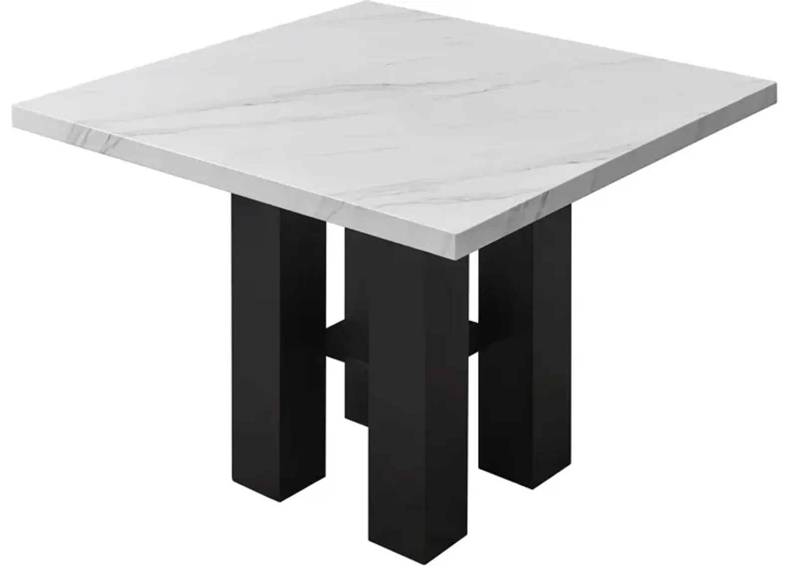 | Granada Counter Table | White Faux Marble