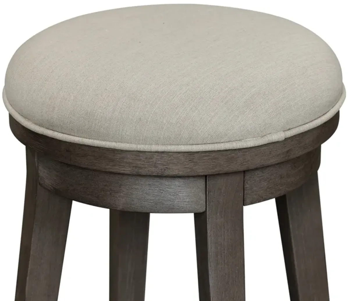 Modern Farmhouse Console Swivel Stool