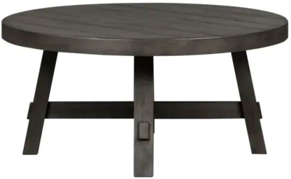 Liberty Furniture Modern Farmhouse Round Coffee Table