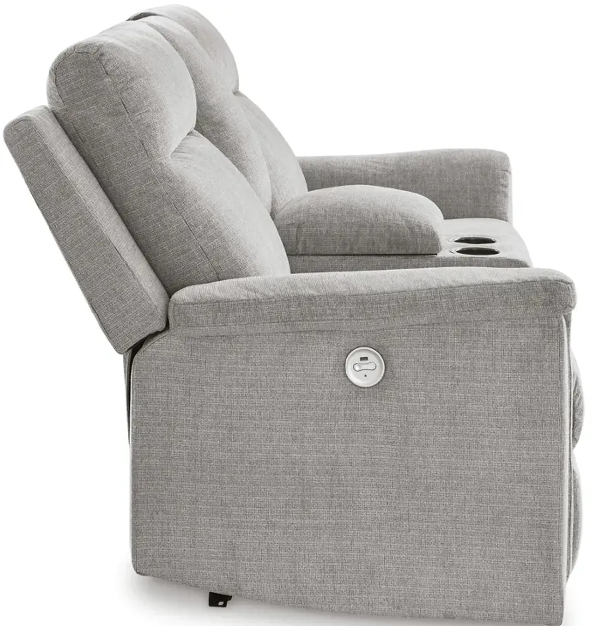 Barnsana Power Reclining Console Loveseat