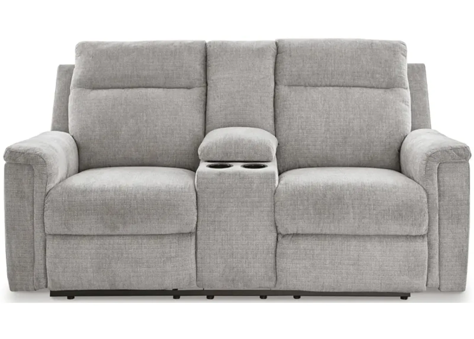 Barnsana Power Reclining Console Loveseat