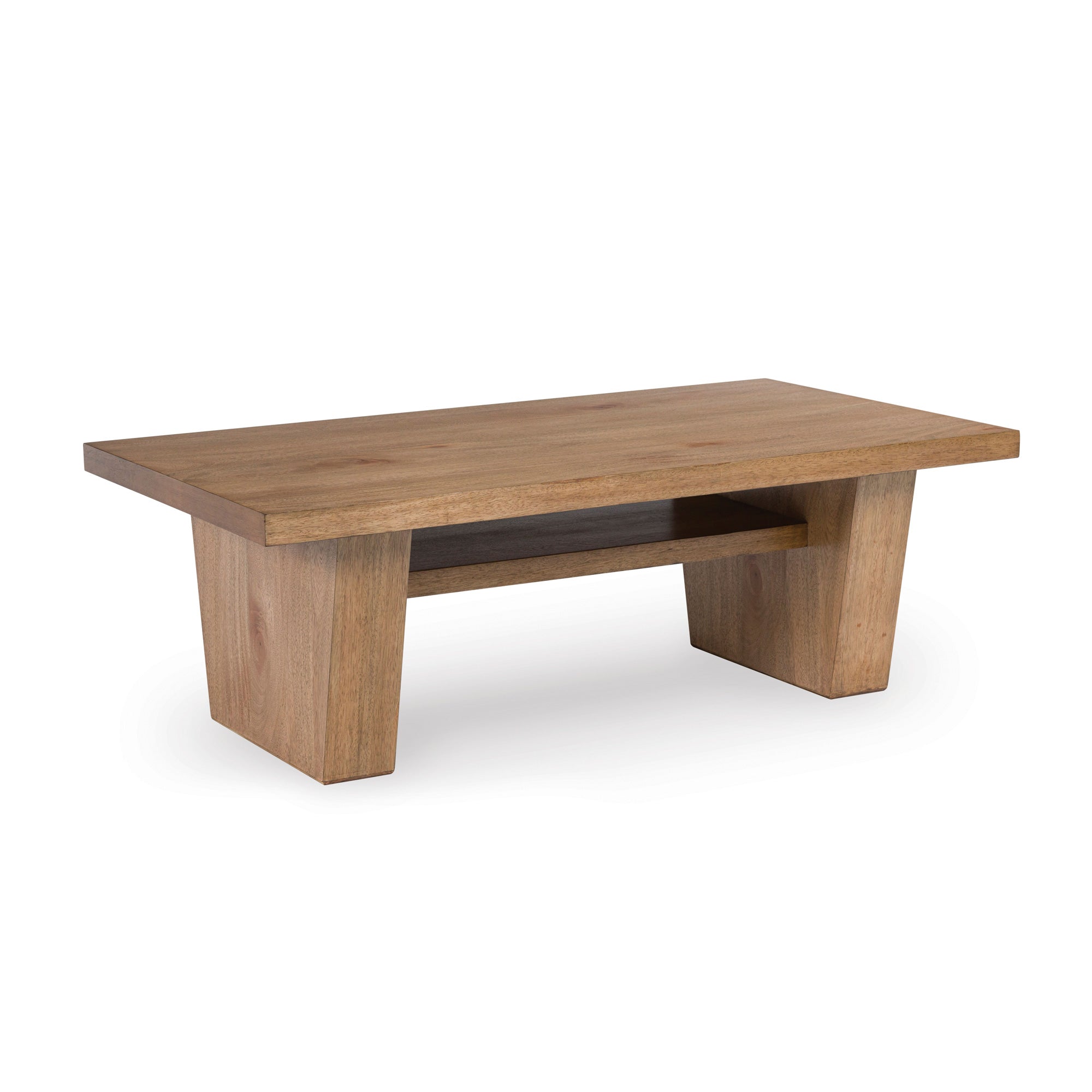 Ashley Furniture | Kristiland Coffee Table | Light Brown