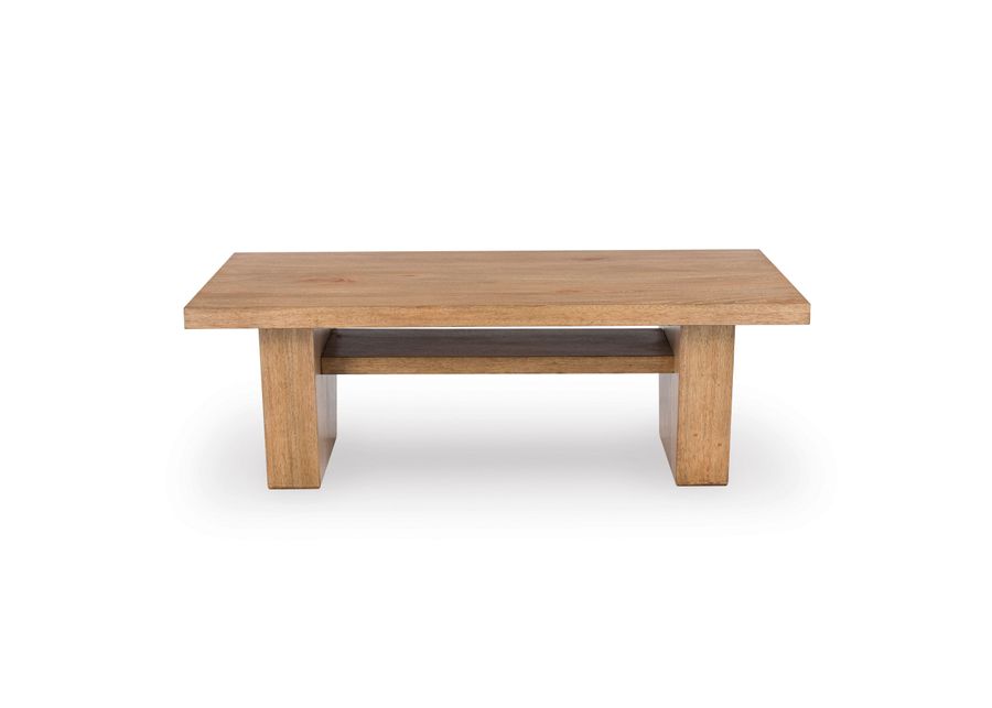 Ashley Furniture | Kristiland Coffee Table | Light Brown