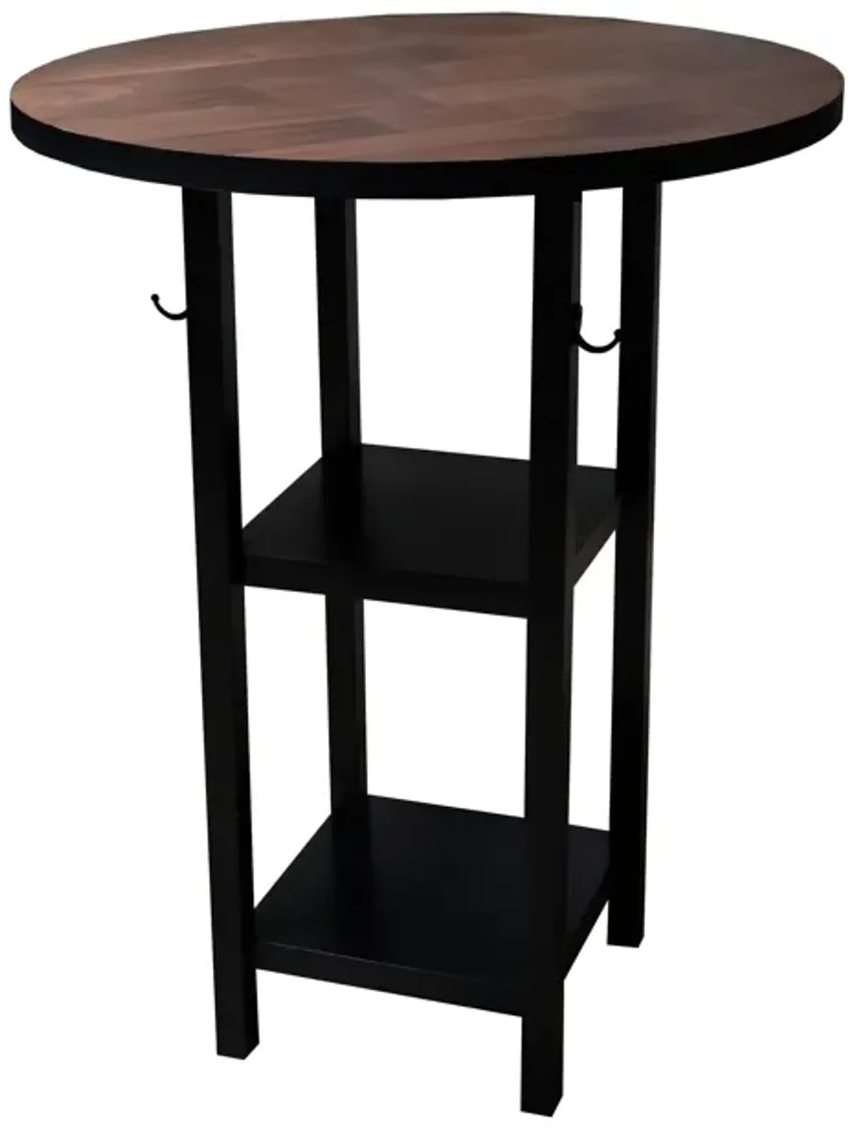 | Dayton 2 Shelf Pub Table | Walnut