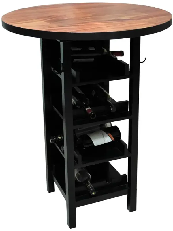 Kurio King Dayton Wine Rack Pub Table