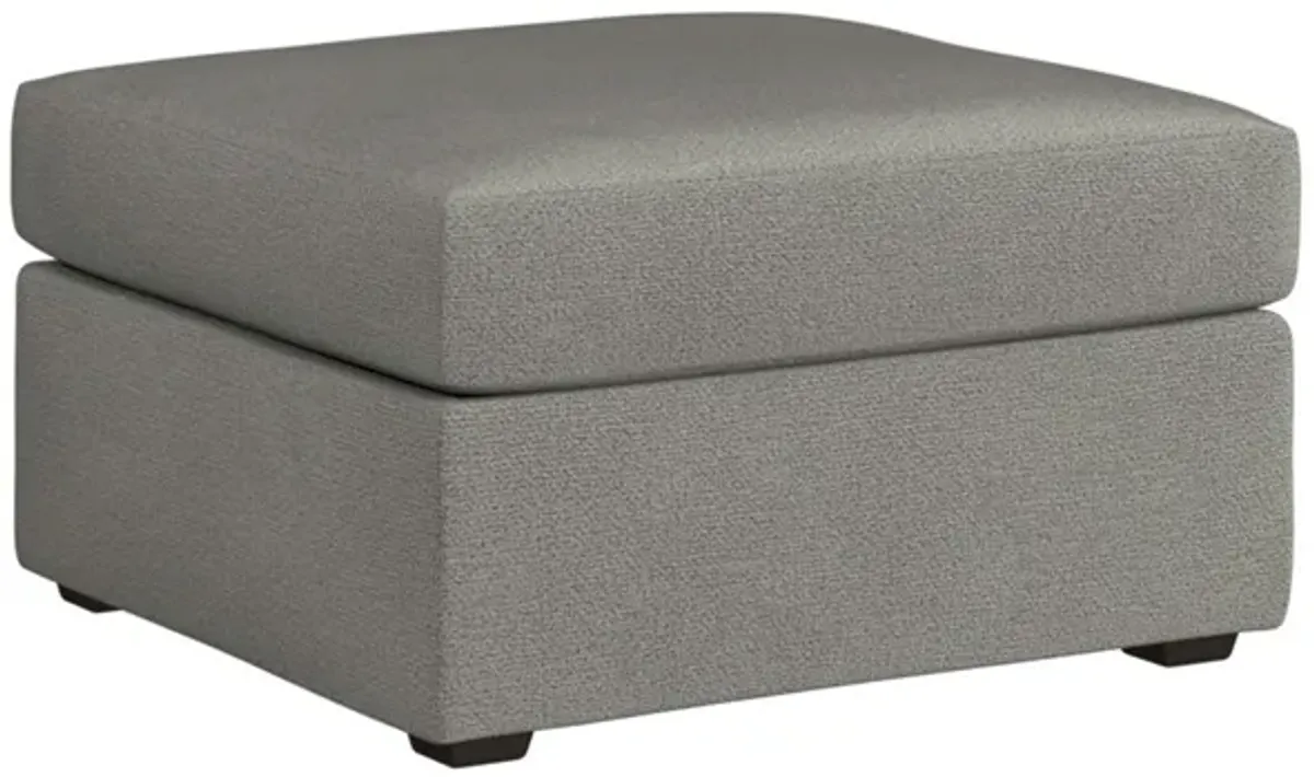 | Simply Elements Ottoman | Persimmon