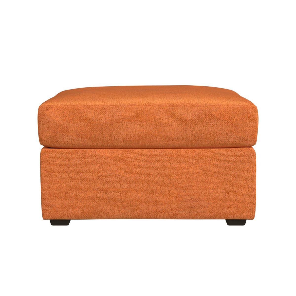 | Simply Elements Ottoman | Persimmon