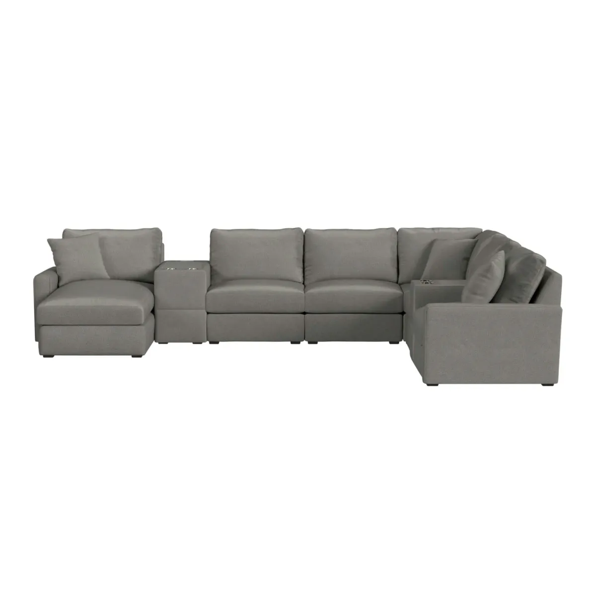 Simply Elements The Big Way 8 Piece Sectional