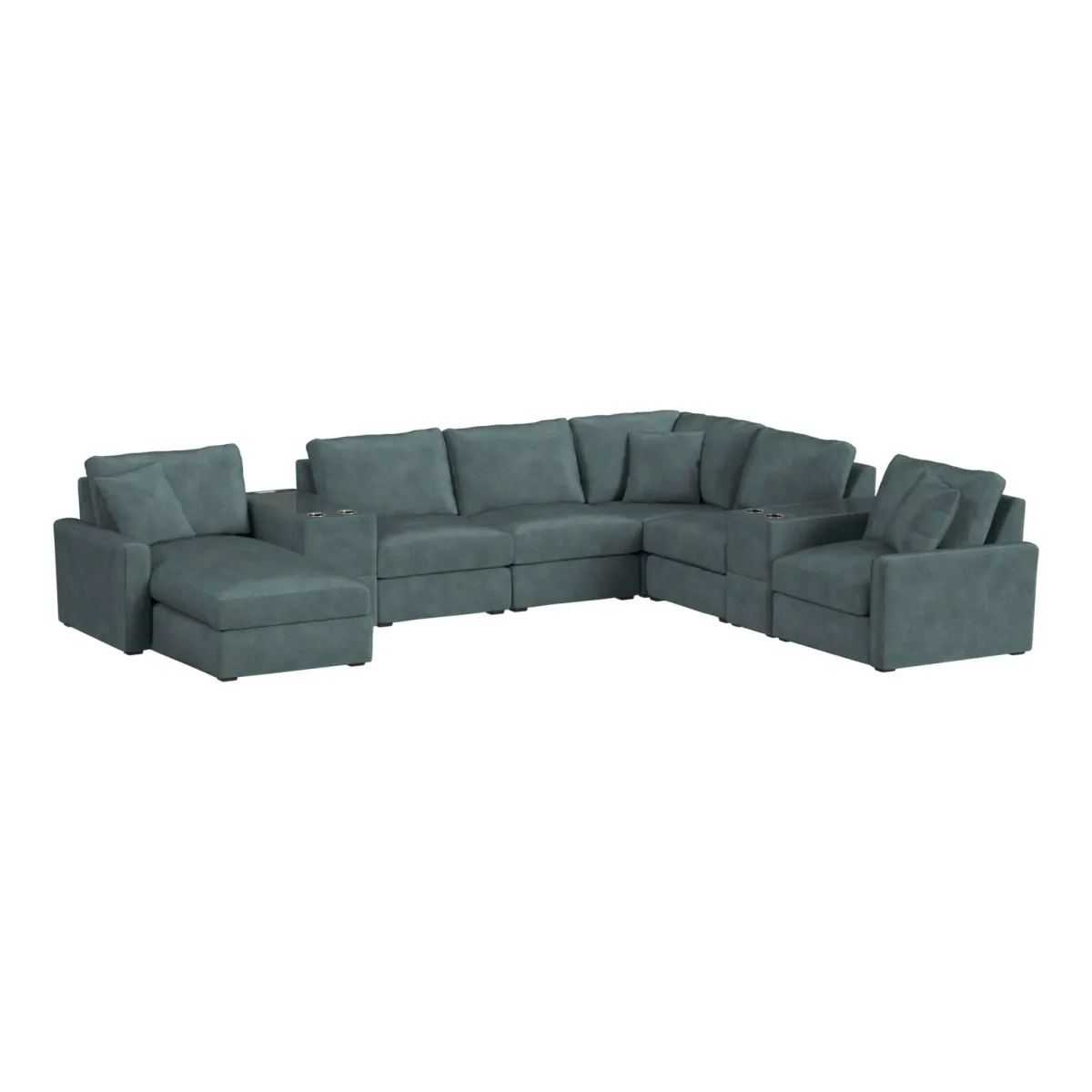 Simply Elements The Big Way 8 Piece Sectional