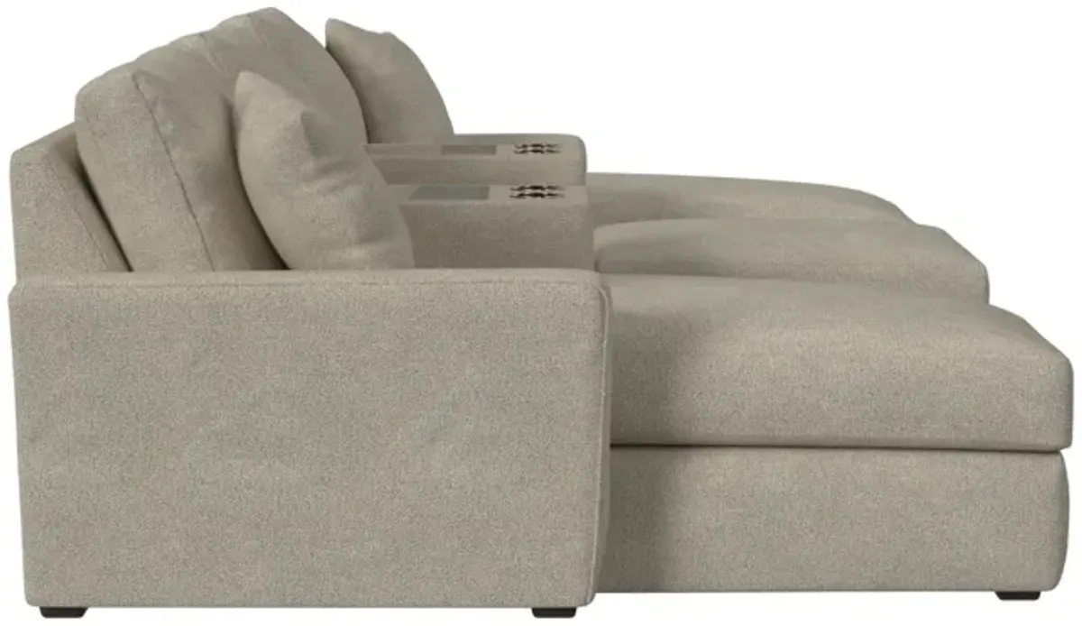 Simply Elements The Movie Lover 6 Piece Sectional