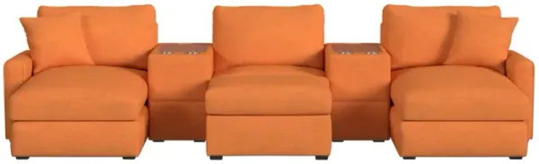 Style Line Simply Elements The Movie Lover 6 Piece Sectional