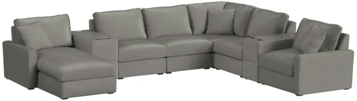 Simply Elements The Big Way 8 Piece Sectional