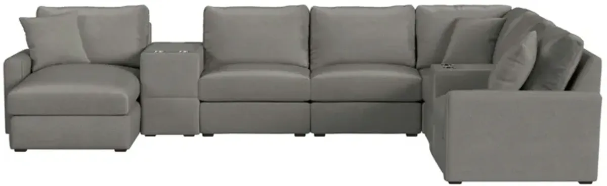 Simply Elements The Big Way 8 Piece Sectional