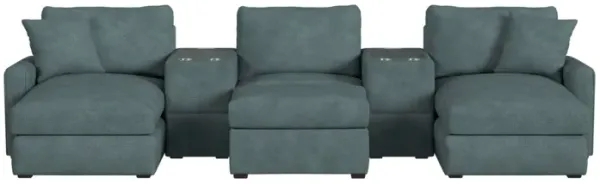 Style Line Simply Elements The Movie Lover 6 Piece Sectional