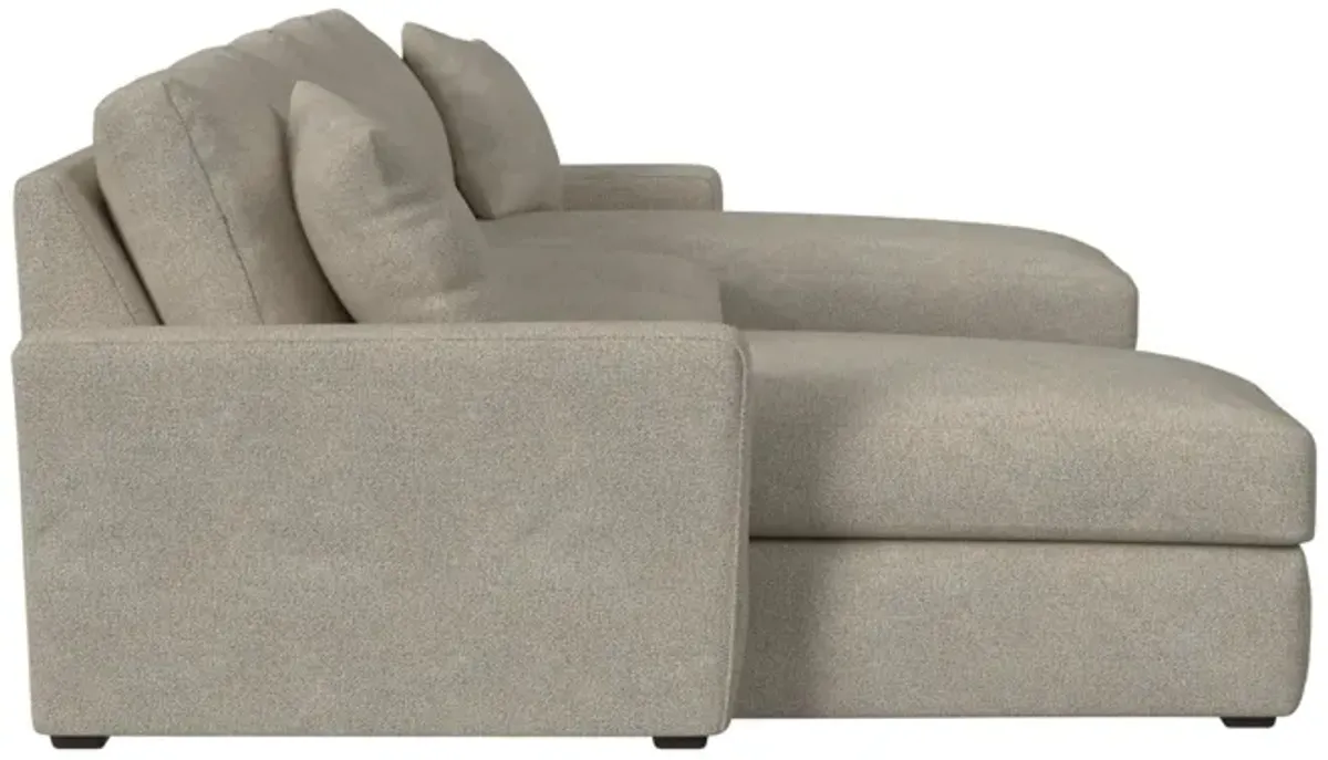 Simply Elements Double Trouble 4 Piece Sectional