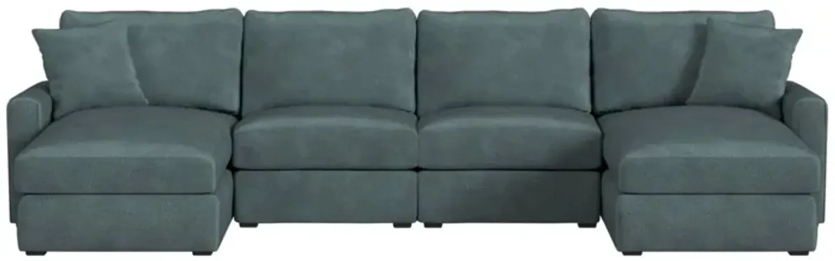 Simply Elements Double Trouble 4 Piece Sectional