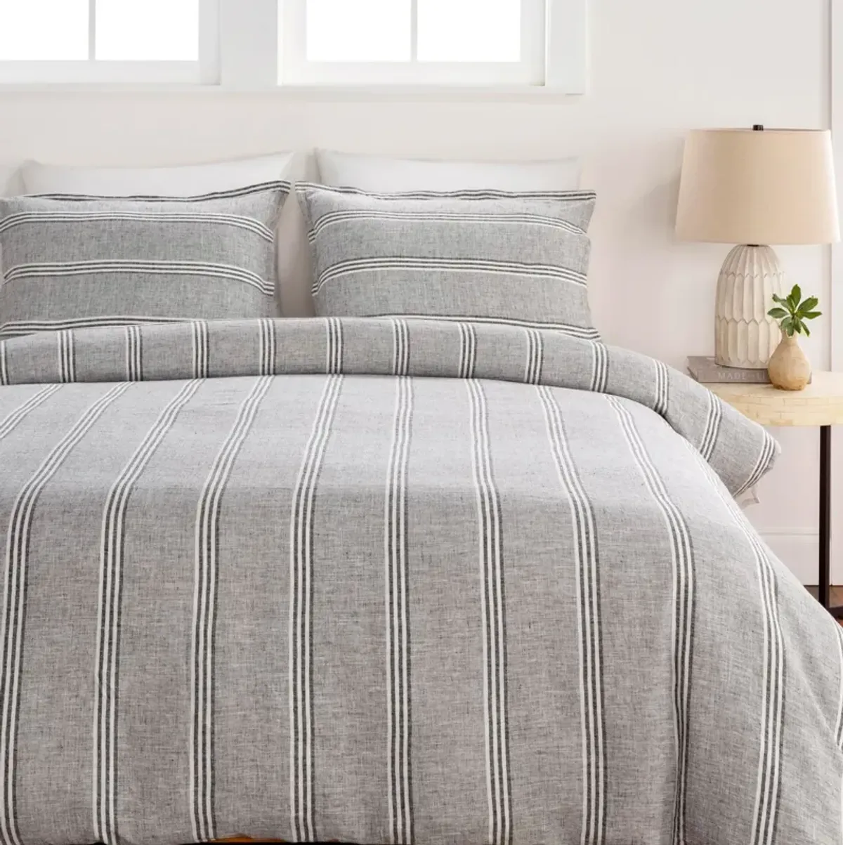Clarke 3 Piece Duvet Set