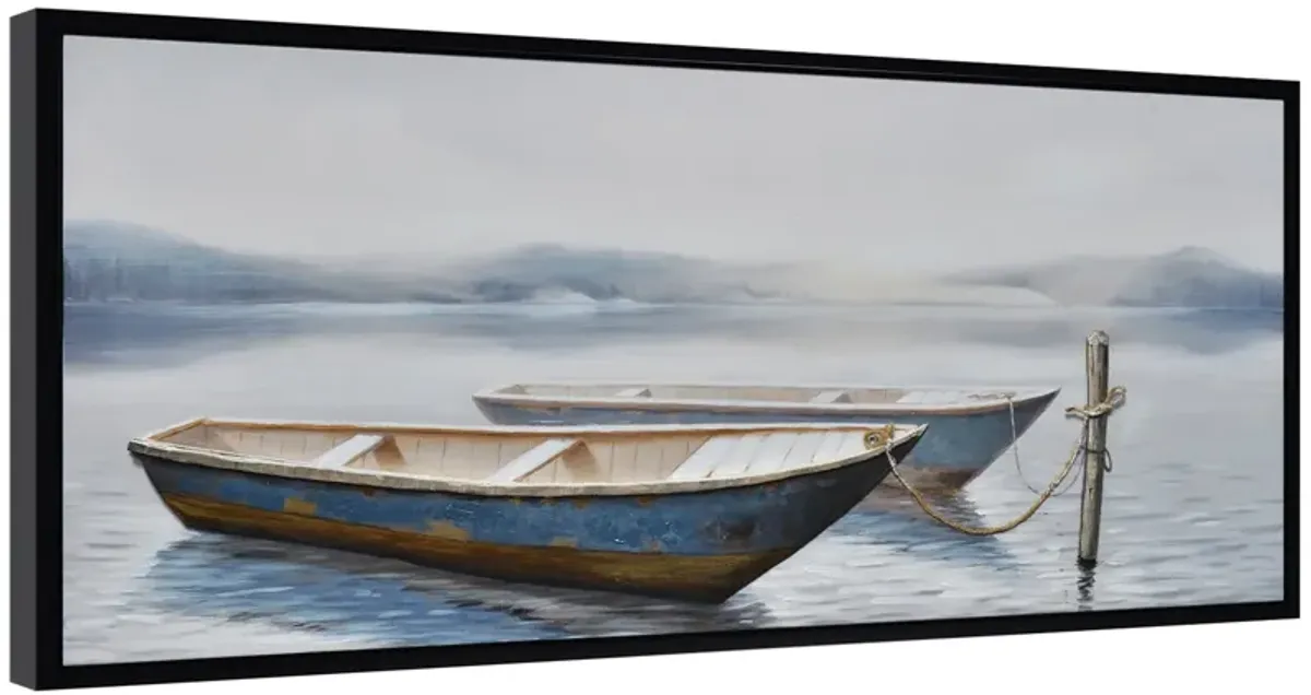 NORTHWOODS Boat II Wall Art