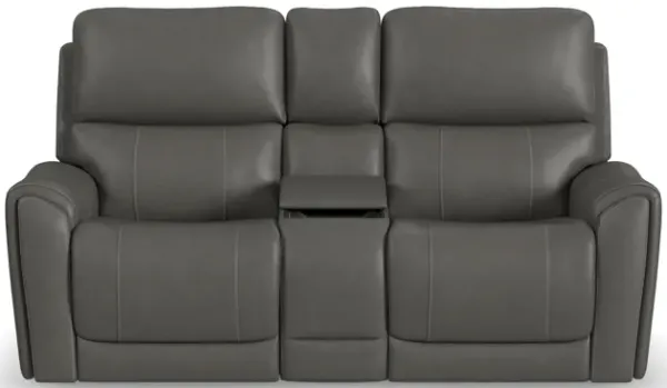 Flexsteel Dylan Power Reclining Console Loveseat