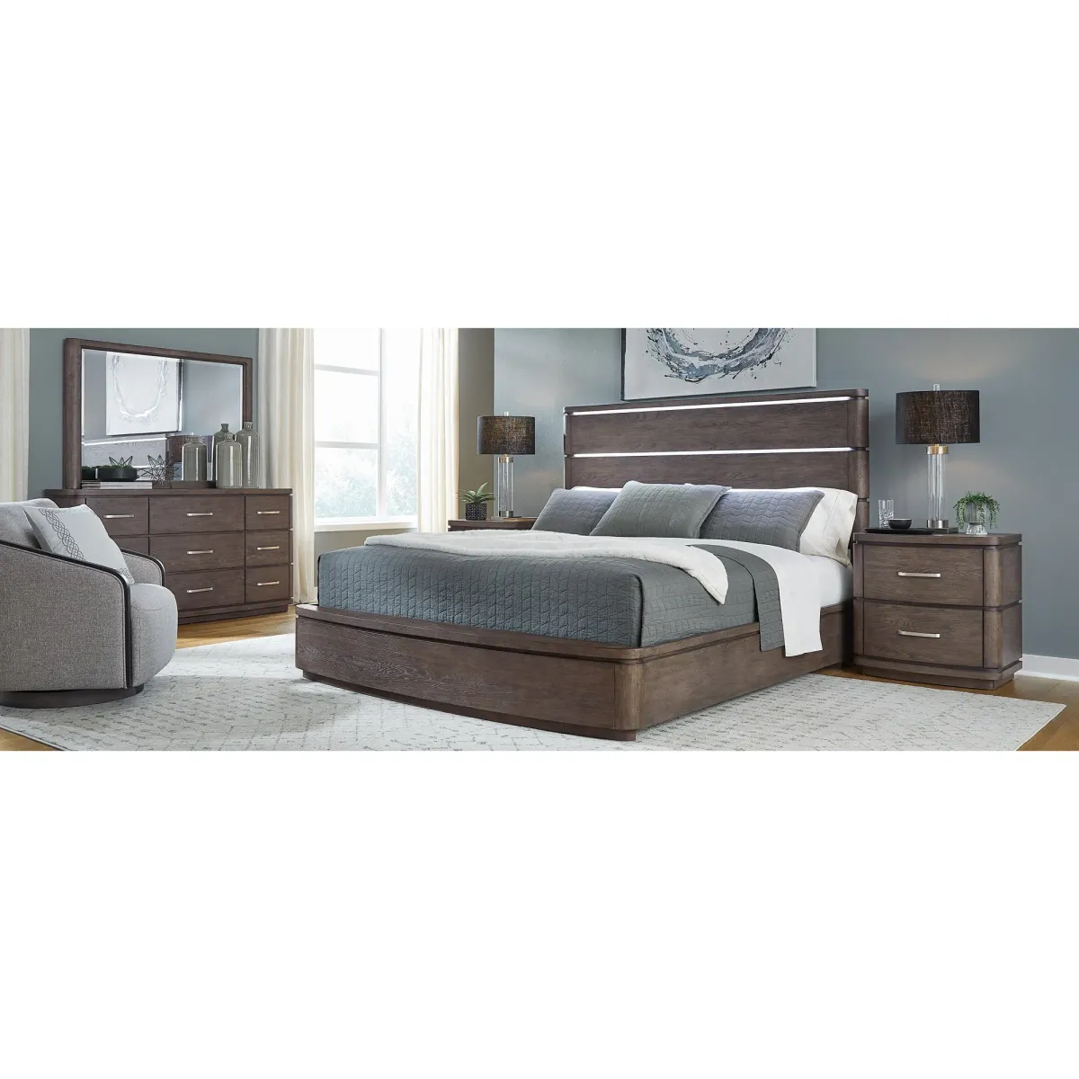 Liberty Furniture Cascade Falls 4 Piece Room Group