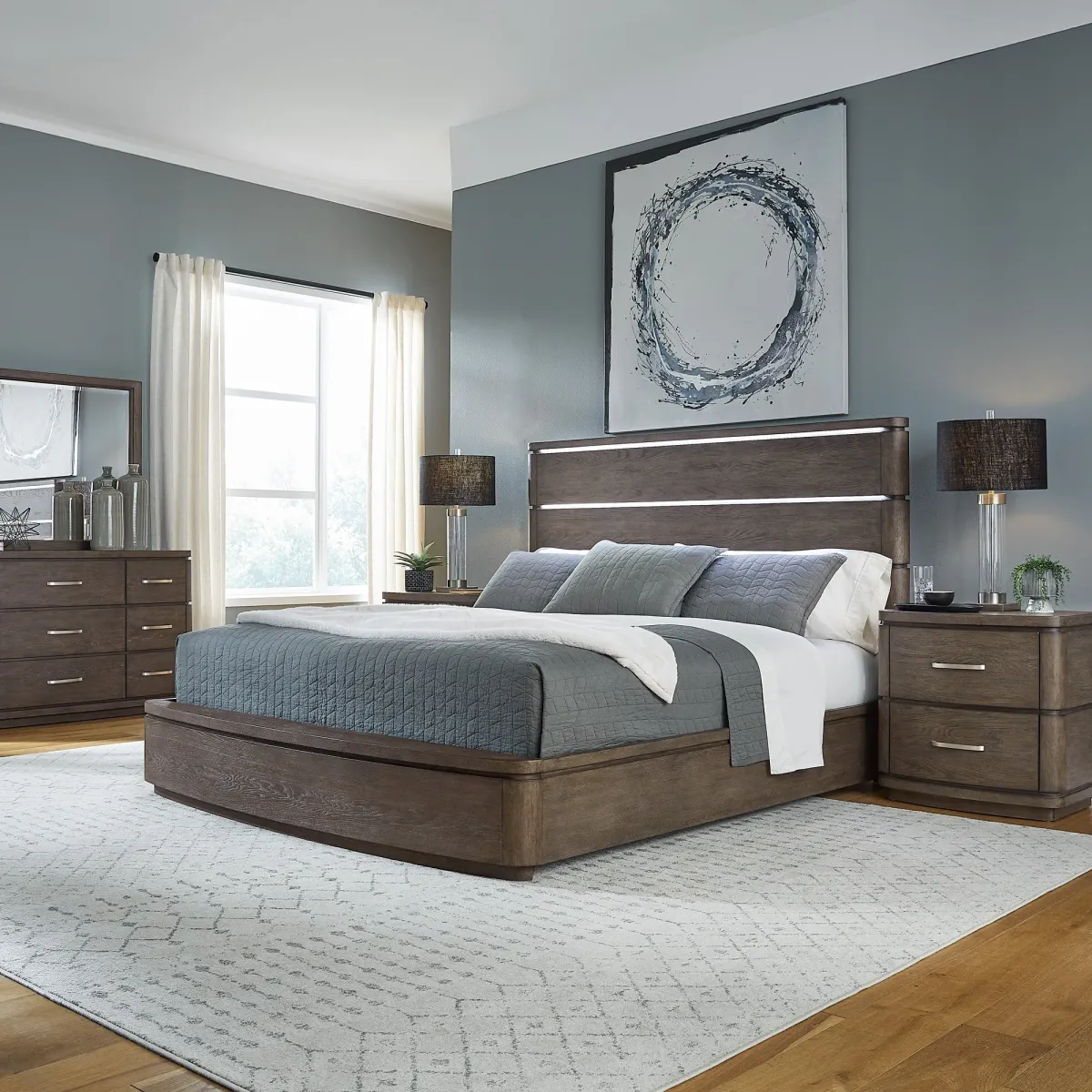 Liberty Furniture Cascade Falls 4 Piece Room Group