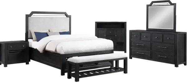 Davis Direct Midnight Valley 4 Piece Room Group