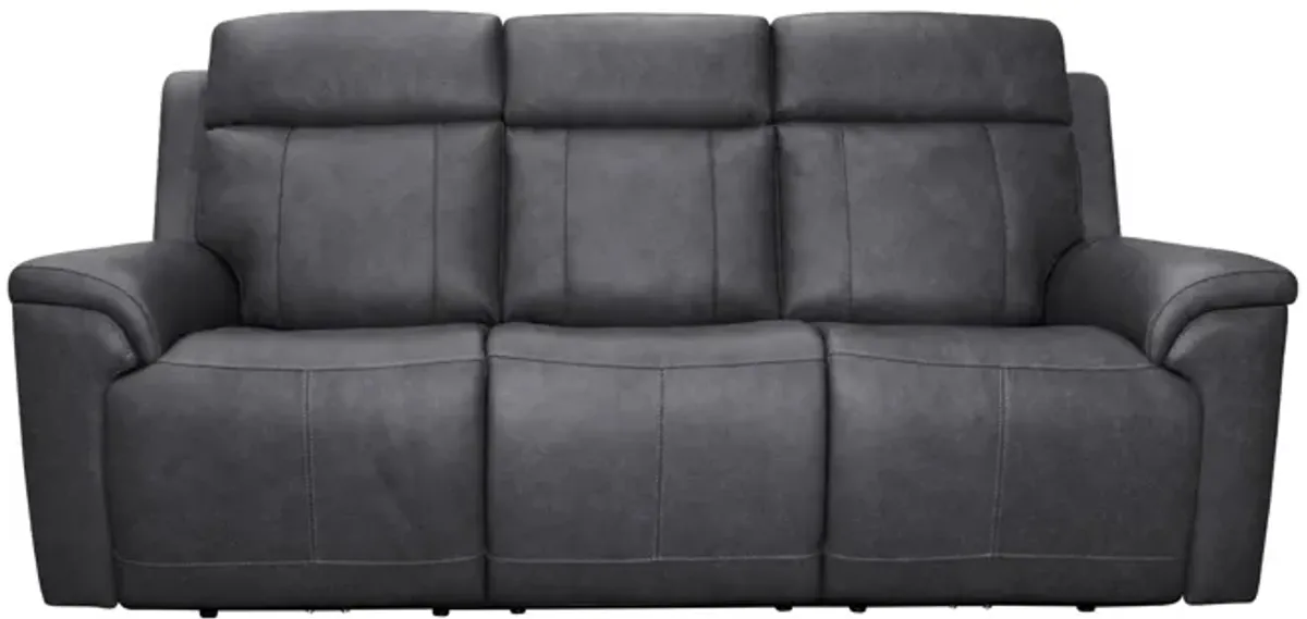 Flexsteel Amelia Power Reclining Console Sofa with Power Headrests and Lumbar