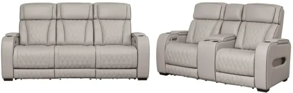 Ashley Furniture Boyington Power Reclining Sofa and Loveseat