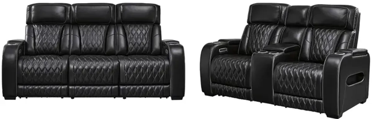 Ashley Furniture Boyington Power Reclining Sofa and Loveseat