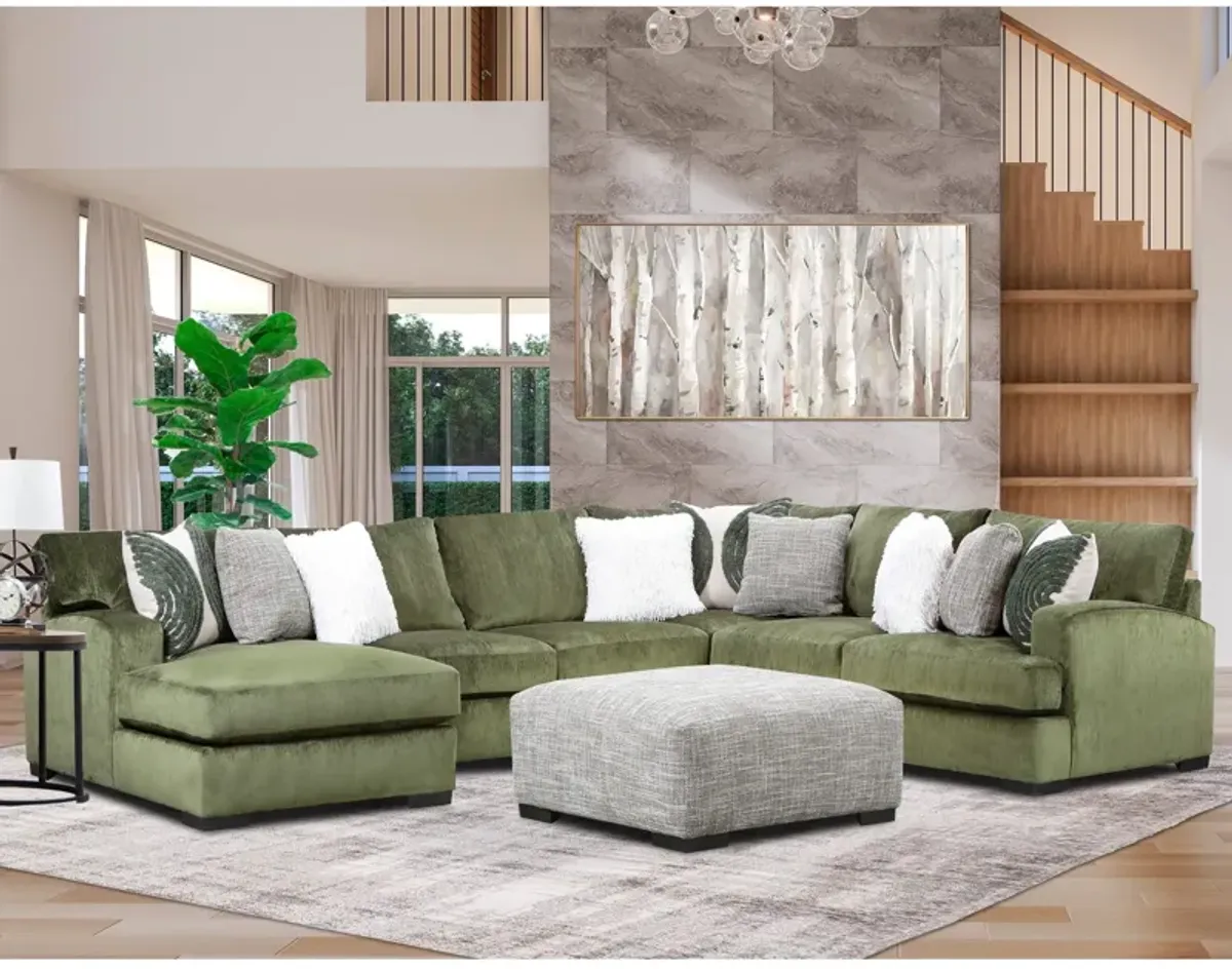 Bronte 3 Piece Left Chaise Sectional