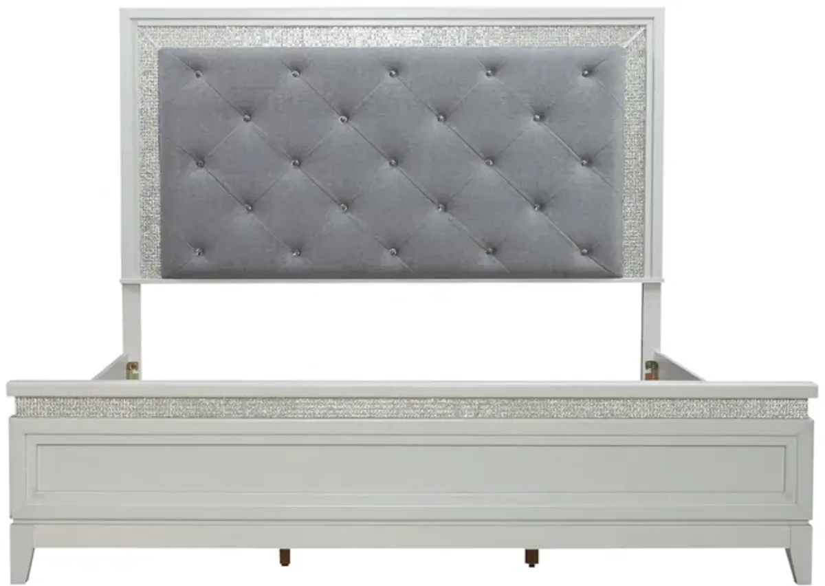 Liberty Furniture Harlow Upholstered Lighted Bed