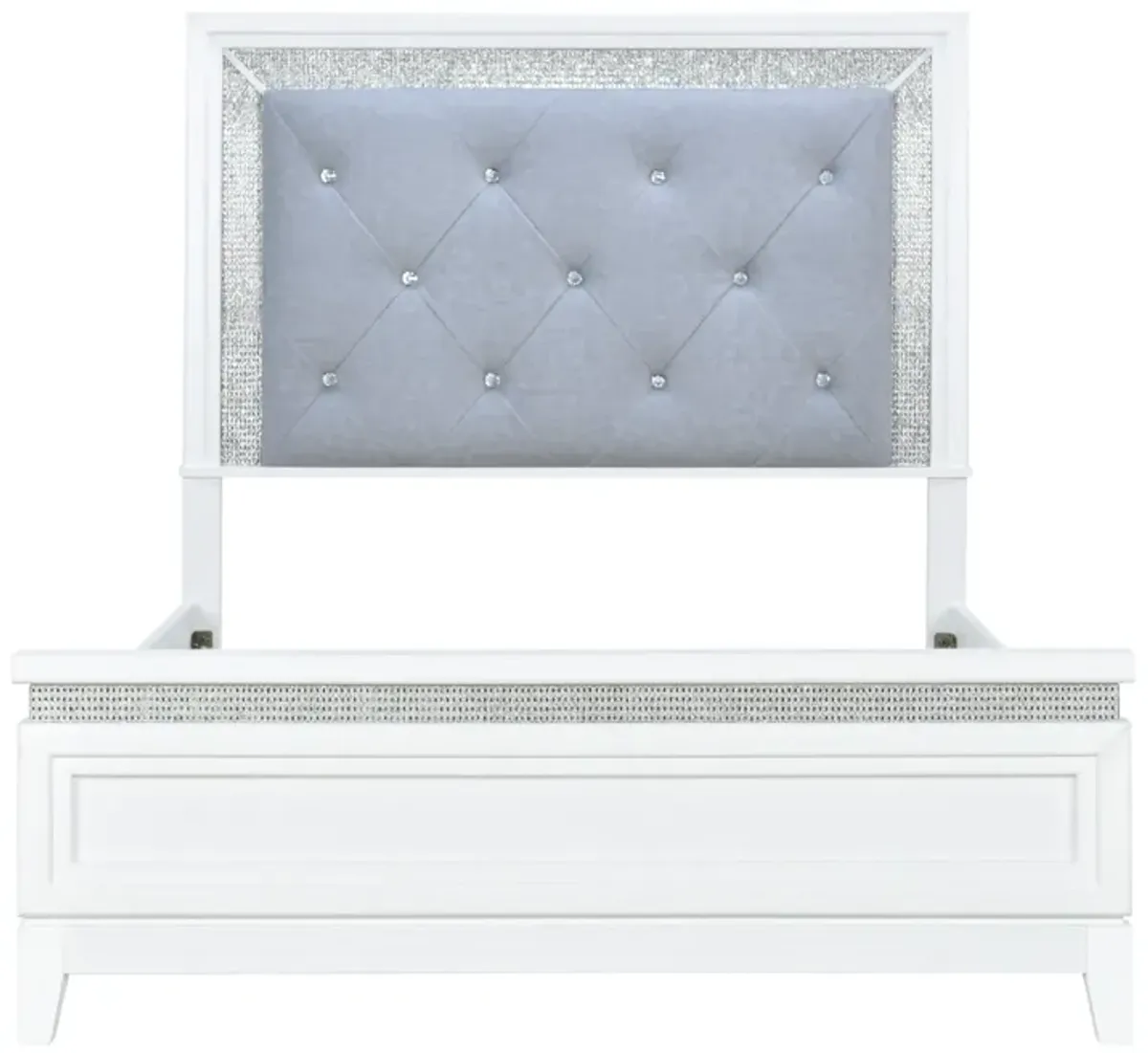 Liberty Furniture Harlow Upholstered Lighted Bed