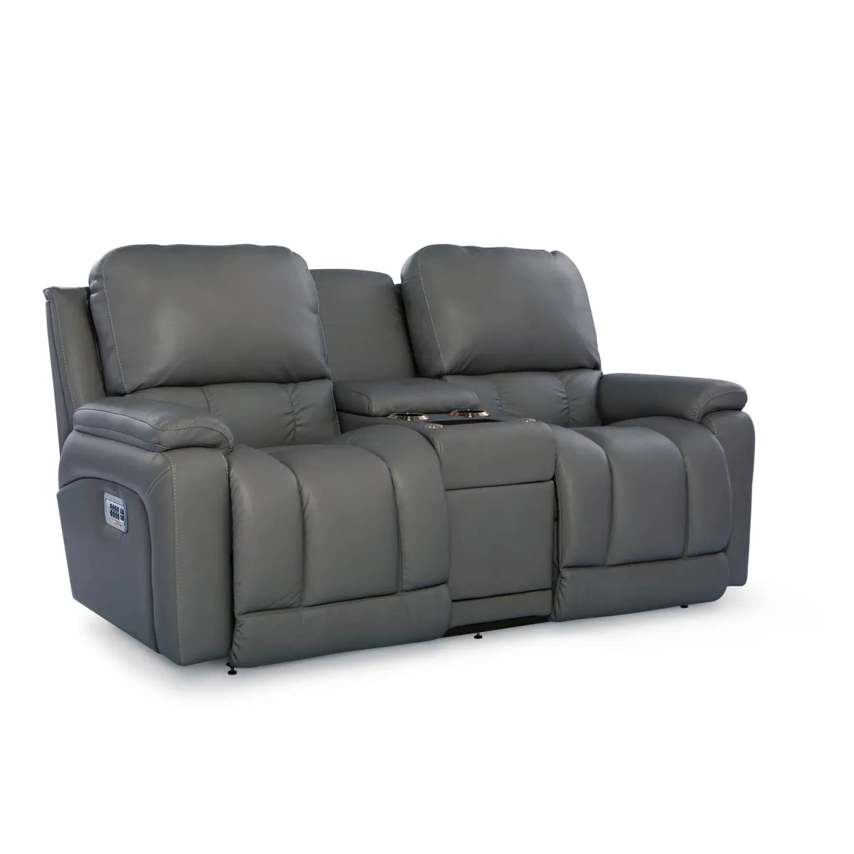 La-Z-Boy Greyson Tri-Power Reclining Console Loveseat