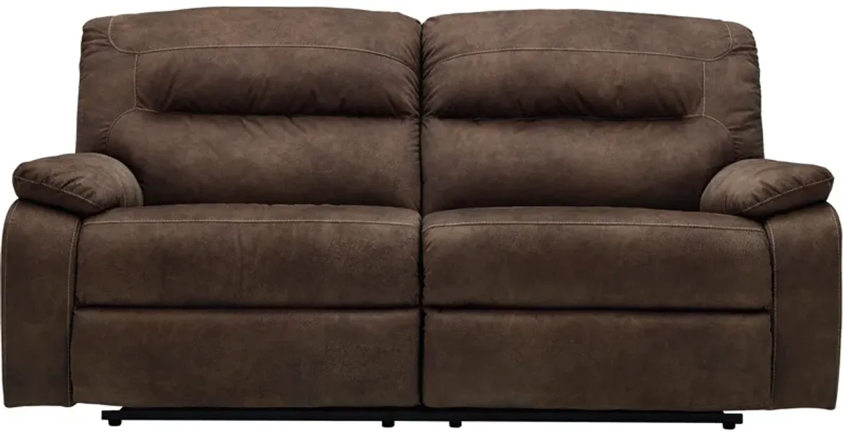 Ashley Furniture | Bolzano Reclining Sofa | Coffee