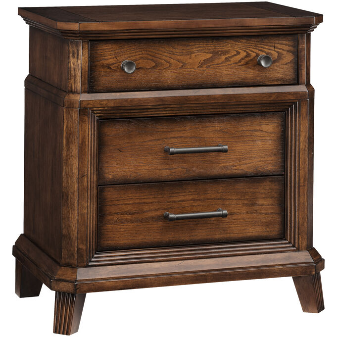 Acorn Hill Brown Nightstand