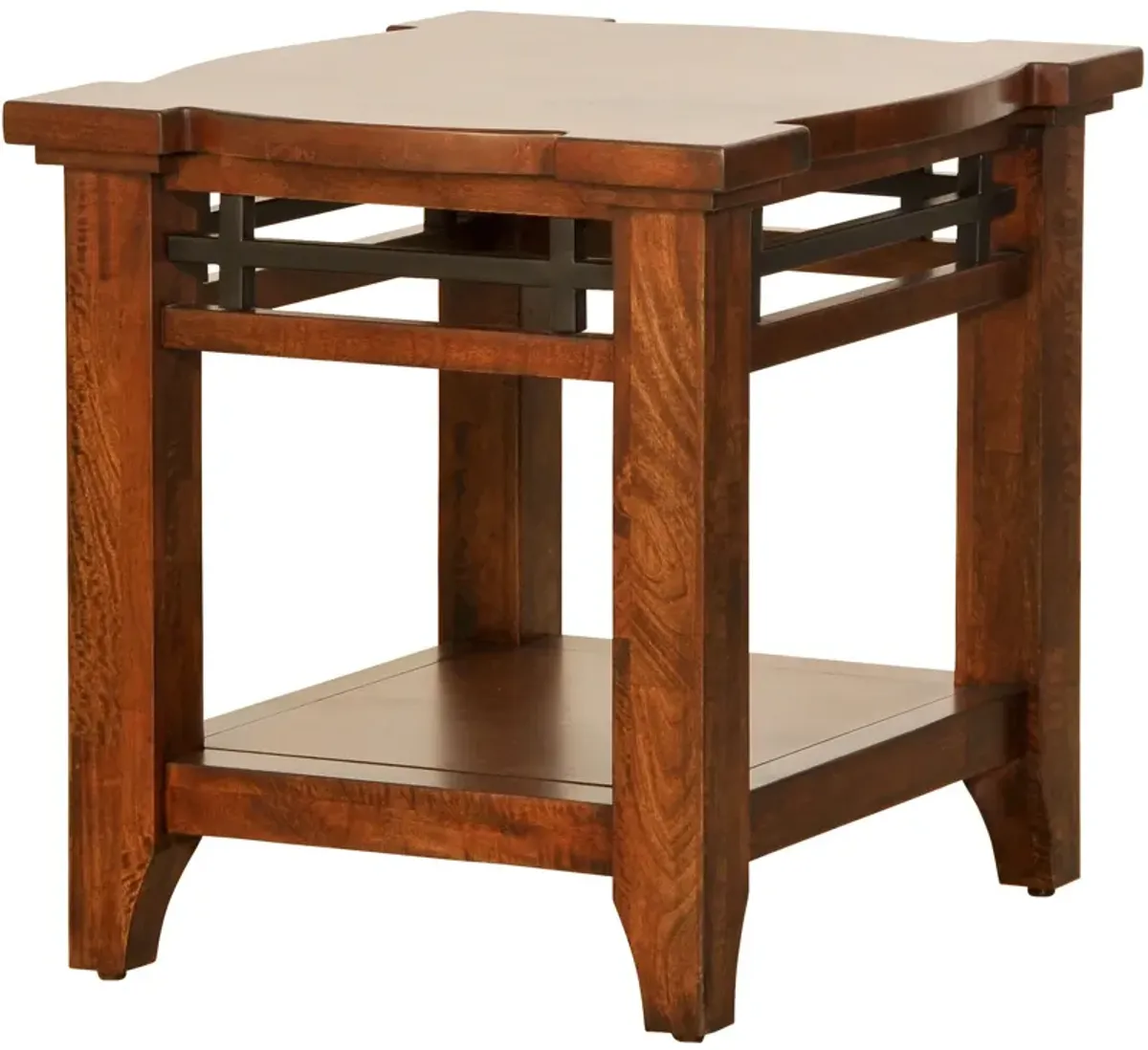 | Whistler Retreat Lamp Table | Dark Walnut