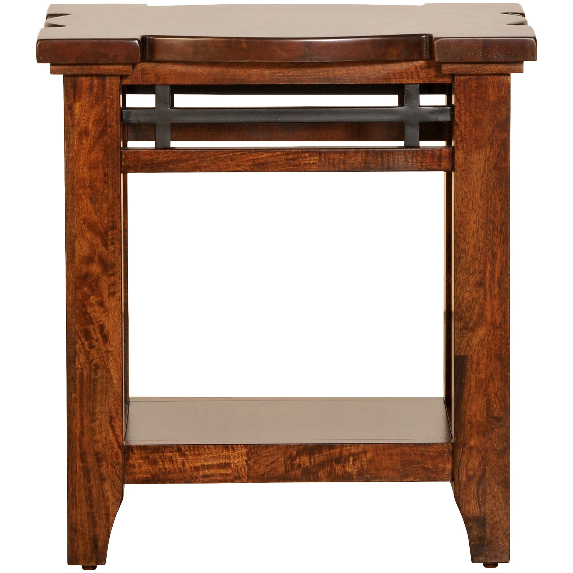 Napa Furniture | Whistler Retreat Chairside Table | Dark Walnut