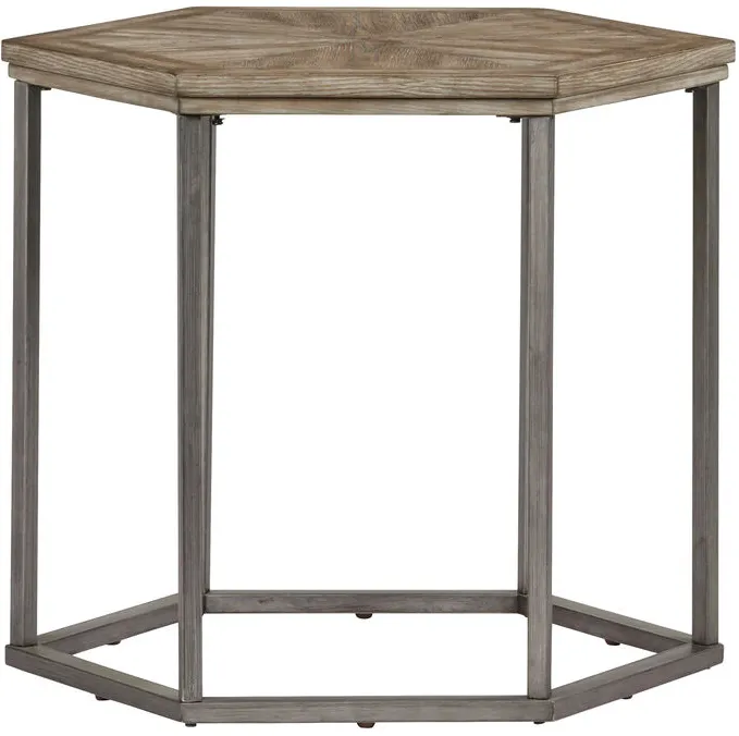 Adison Cove Ash Blonde End Table