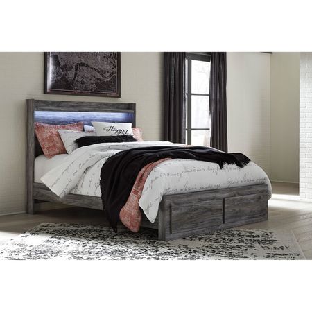 Baystorm Gray Full Bed