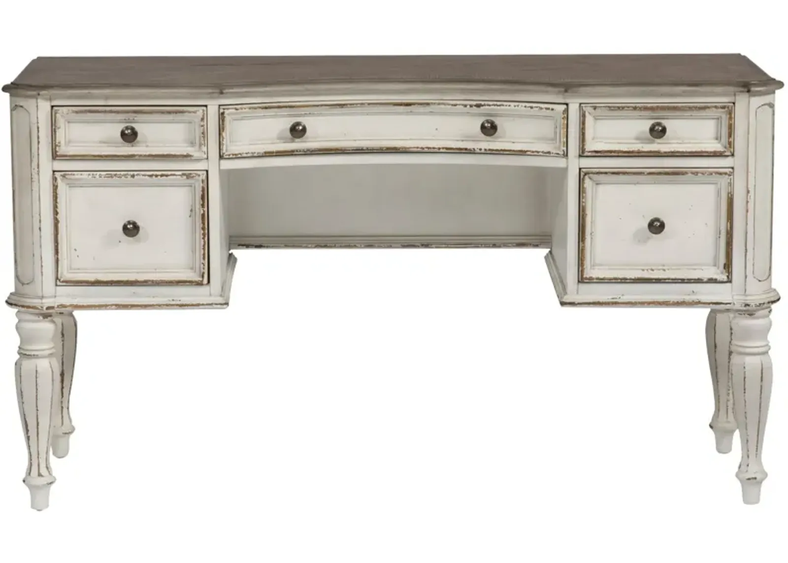 | Magnolia Manor Vanity Desk | Antique White