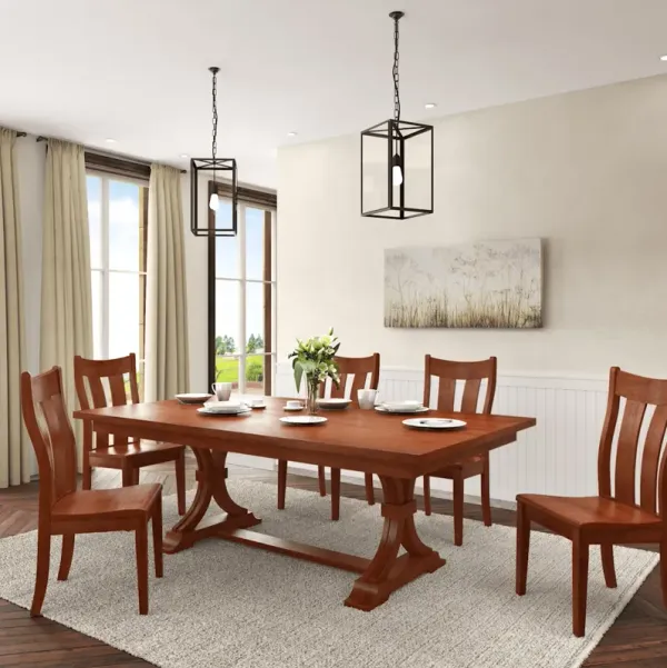 Farmville 5-Piece Rectangular Table Dining Set