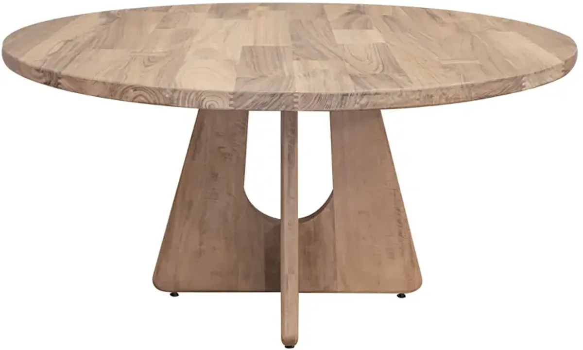 Parota 5-Piece Round Dining Set