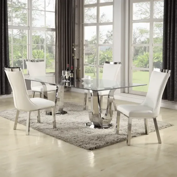 Adelle 5-Piece Rectangular Dining Set