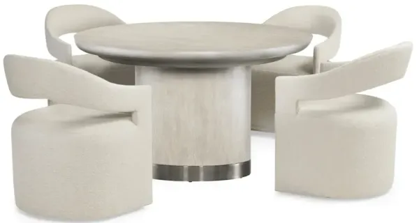 Modern Mood Diamond 5-Piece Round Dining Set