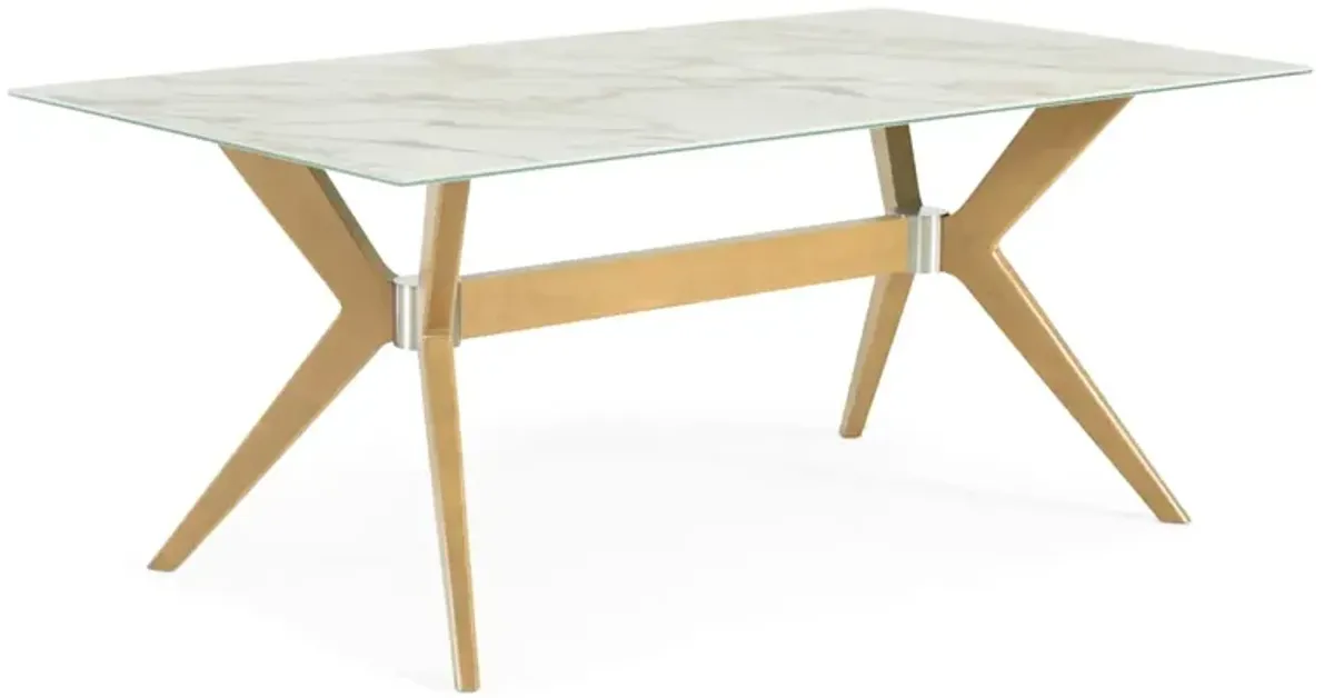 Downtown 5-Piece Dining Set - Upholstered Side Chairs