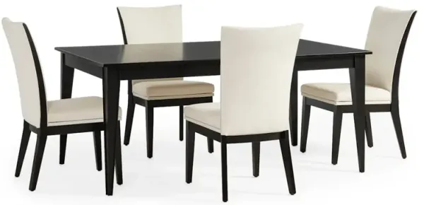 Core 5-Piece Dining Set - Wood Trim Side Chairs