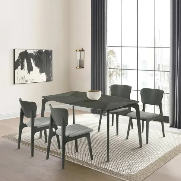 Kalia 5-Piece Dining Set - Gray